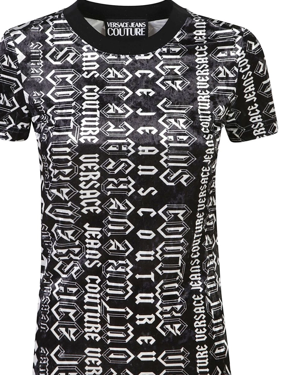 Affordable Women t-shirt Couture Jeans Versace Logomania 0420
